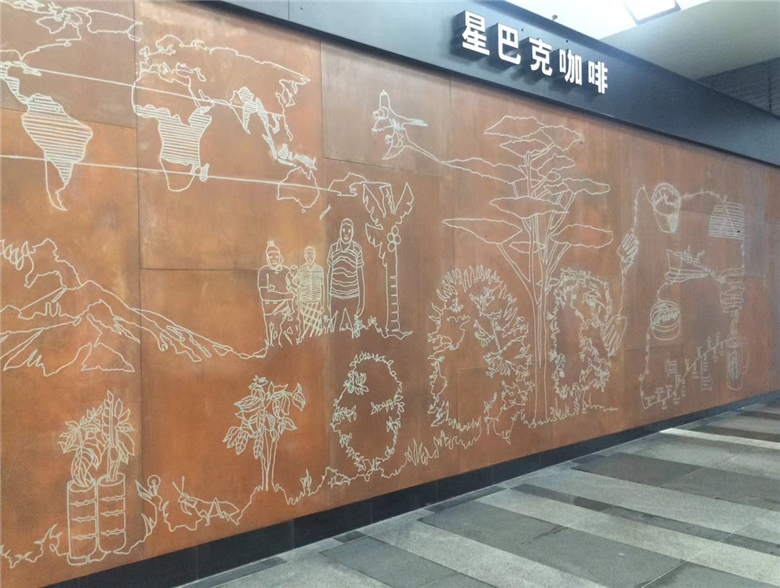 苍南耐候钢幕墙